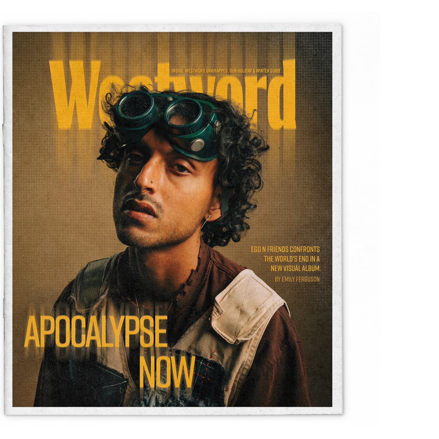 Graphic depicting a hexagonal cropped photo of an interior room design with grid lines along its borders.