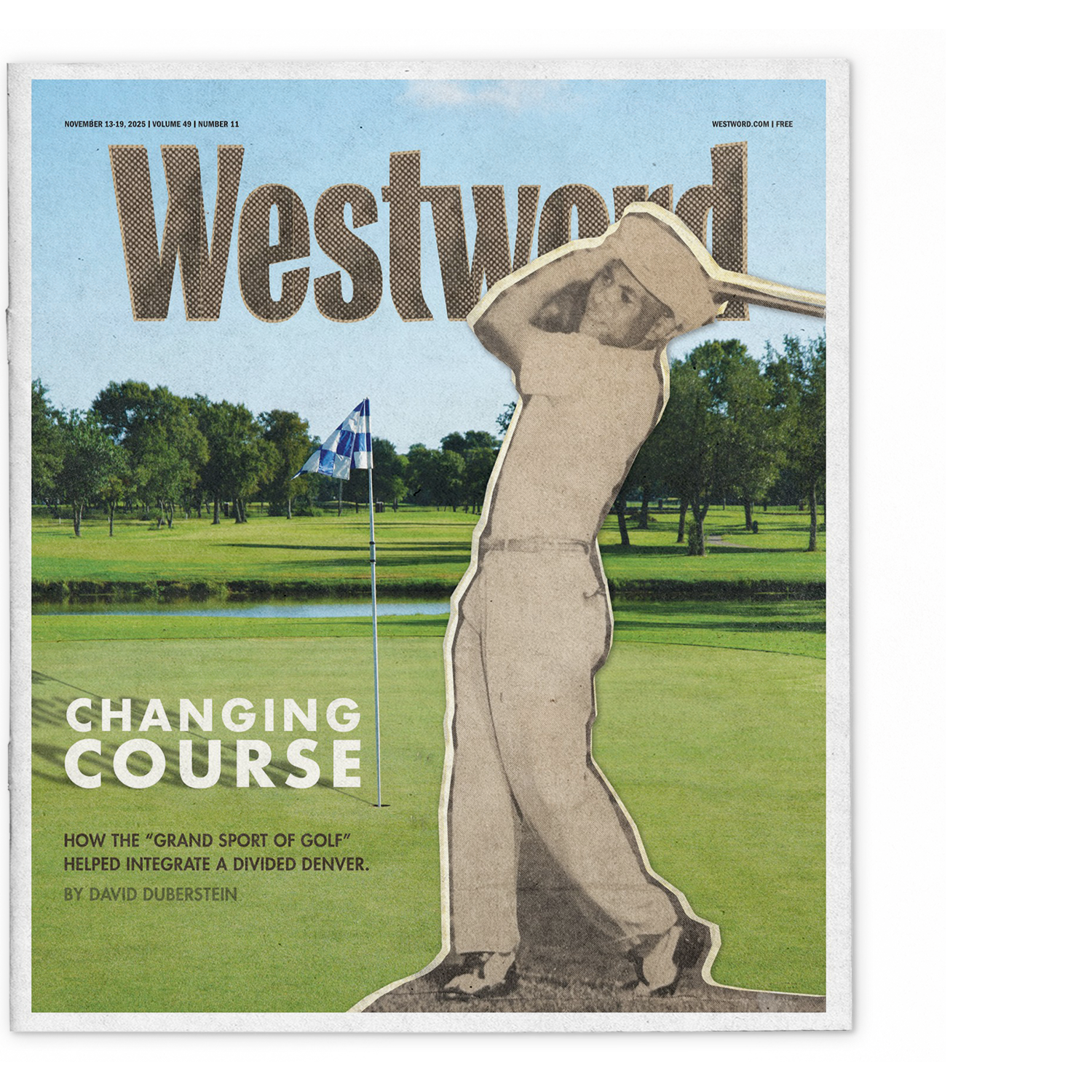 Graphic depicting a hexagonal cropped photo of an interior room design with grid lines along its borders.