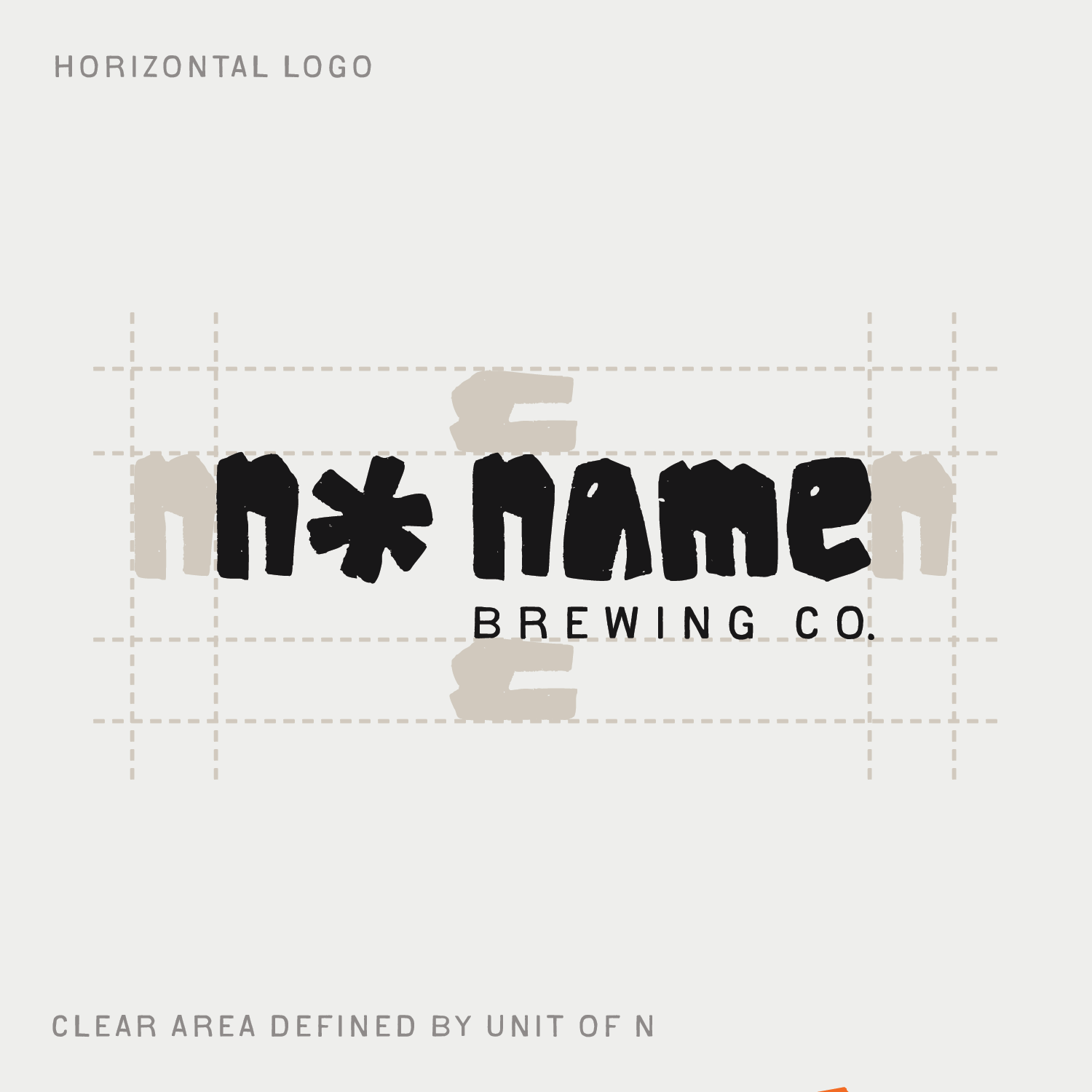 Graphic of a typography specimen showing the alphabet and numerals on top of a dark gray background.